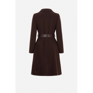 Casaco com detalhe de cinto fantasia