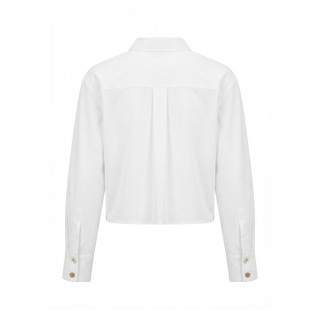 Blusa lisa com logo SCRIPTA