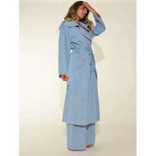 Gabardine com Risca