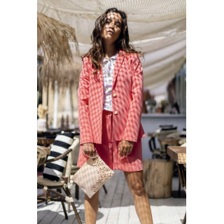 Blazer com botões dourados