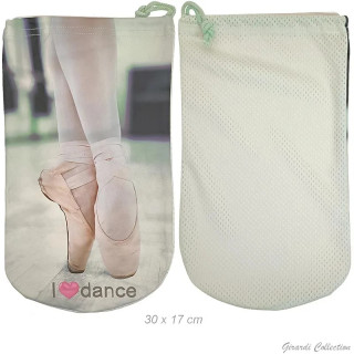 Saco para Pontas com Estampado de Dança