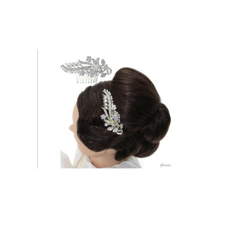 Travessão Dourado Decorativo Strass