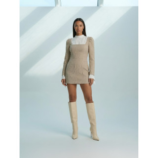 Blusa lisa de gola subida