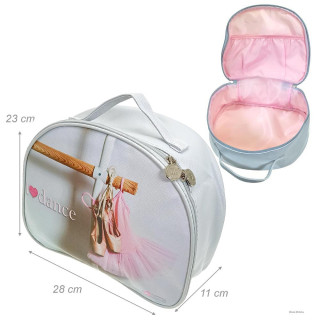 Estojo de beleza Saffiano