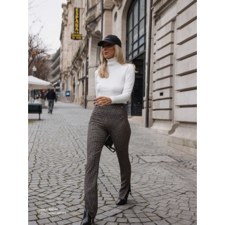 Calça estampado monograma