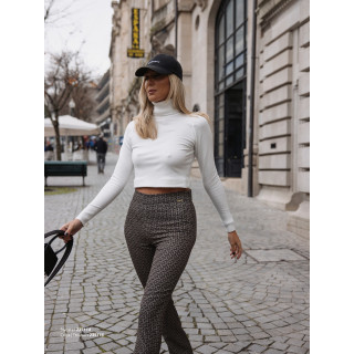 Calça estampado monograma